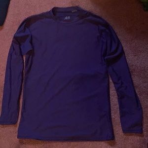 Women’s Performance Long Sleeve-White and Purple
